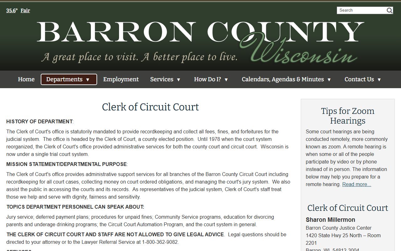 Barron County DUI Records