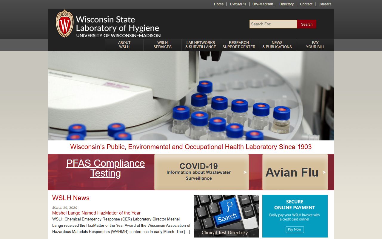 Wisconsin DUI Records toxicology testing resource